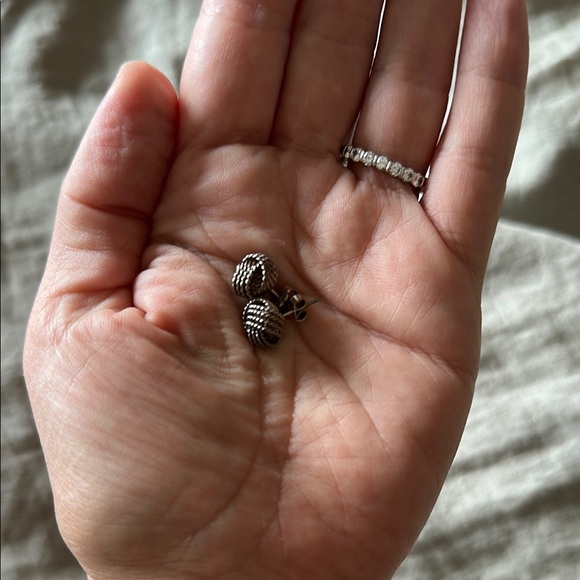 Tiffany Twist Knot Earrings - Picture 2 of 5